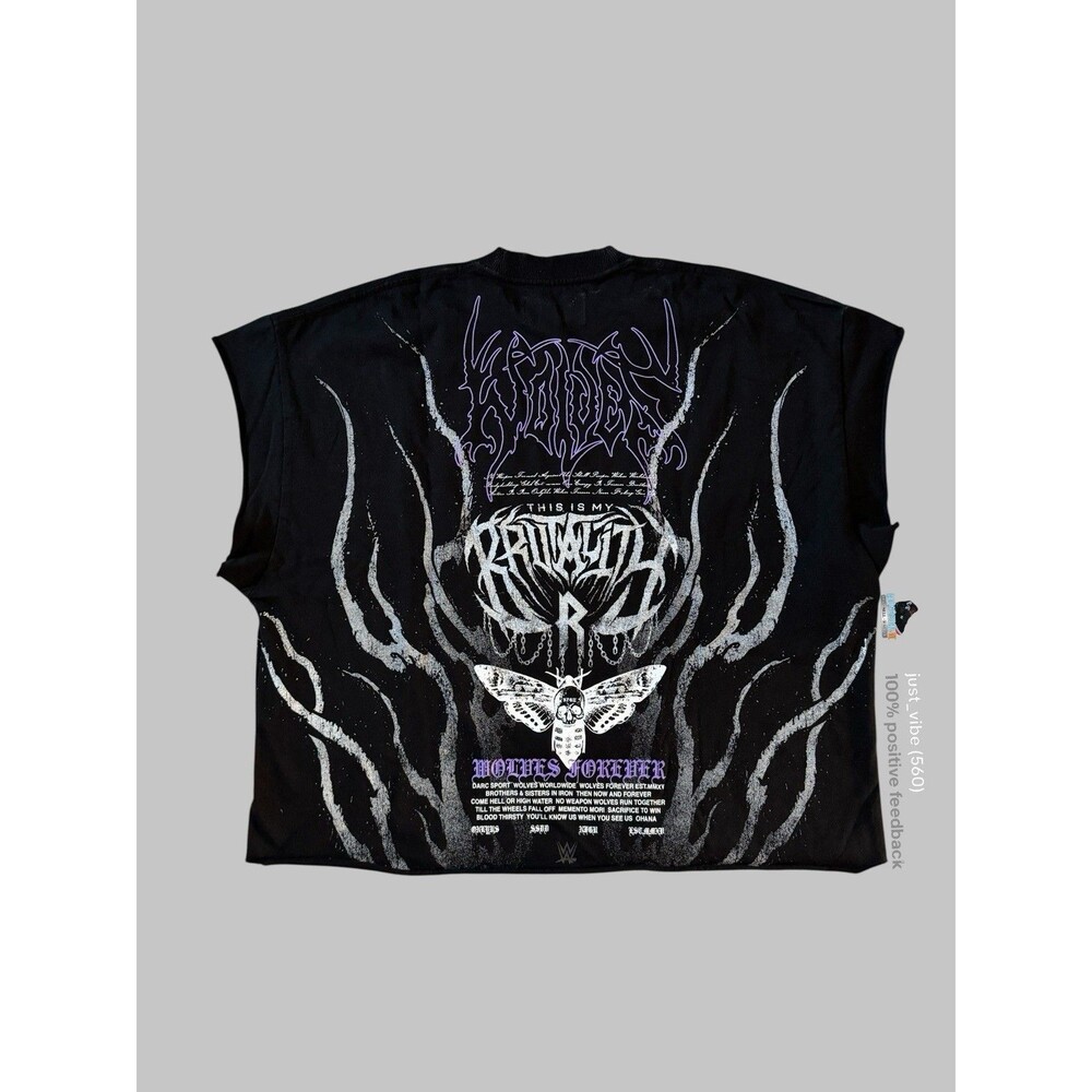 Darc Sport x WWE Rhea Ripley “This Is My Brutality” Men’s XL Muscle Tee NWT